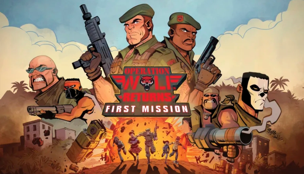 switch野狼行动回归 首次任务 Operation Wolf Returns First 金手指_0