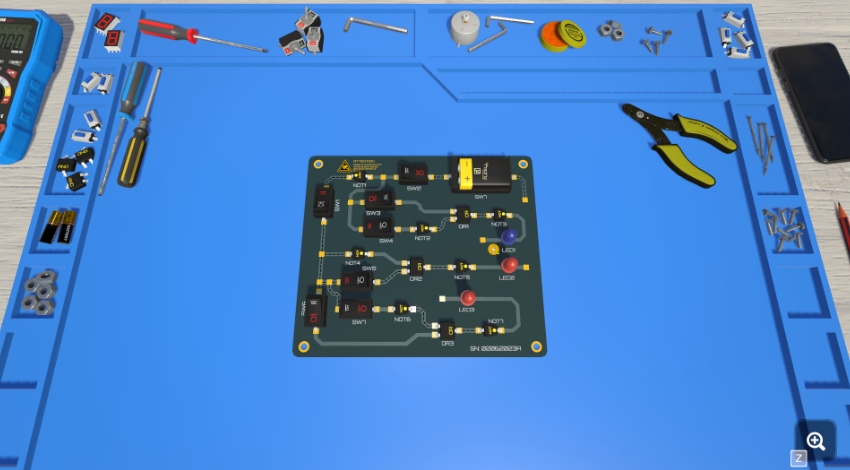 PC游戏《电子谜题实验室 Electronics Puzzle Lab》中文v1.0.0_0