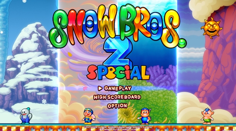 switch雪人兄弟2 特别版 SNOW BROS. 2 SPECIAL 美版中文1.0.2 金手指_0