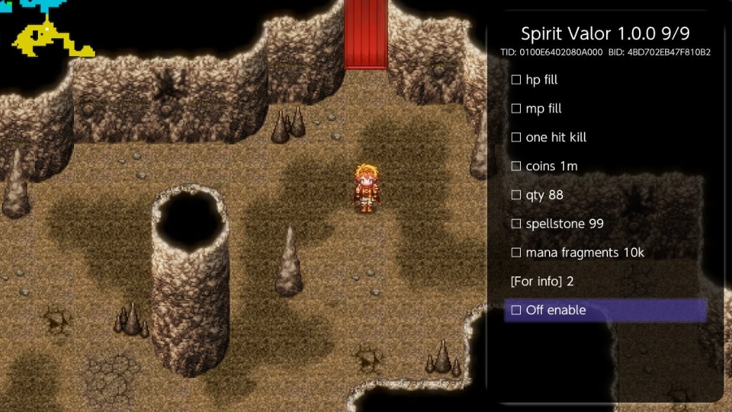 switch Spirit Valor 双翼世界的精灵勇者 金手指_0