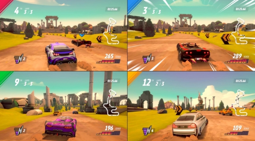 switch游戏《追逐地平线2 Horizon Chase 2》美版中文+1.6.9补丁_0