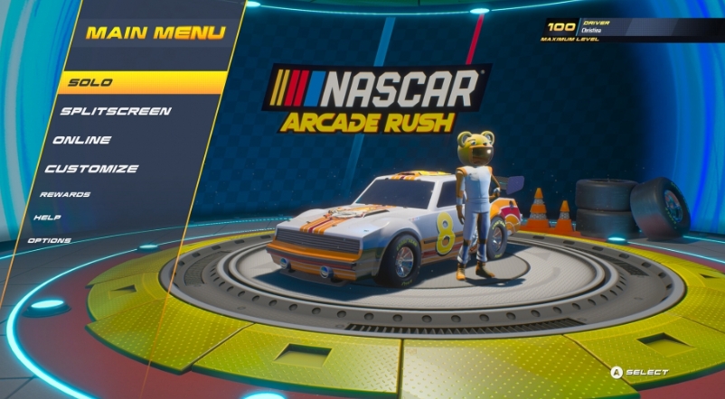 PS5游戏《纳斯卡街机赛车.NASCAR Arcade Rush》英文v01.000.000_0