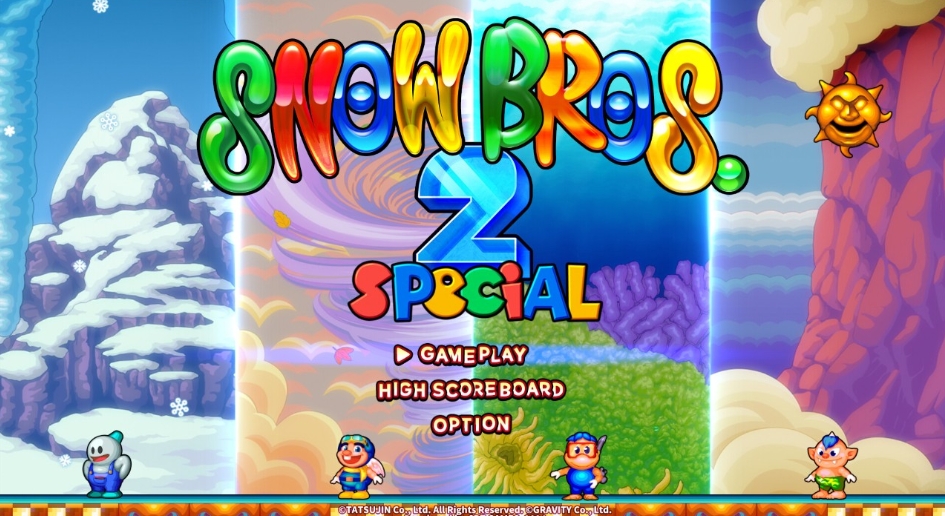switch游戏《雪人兄弟2 特别版 SNOW BROS. 2 SPECIAL》美版中文+1.0.3补丁_0