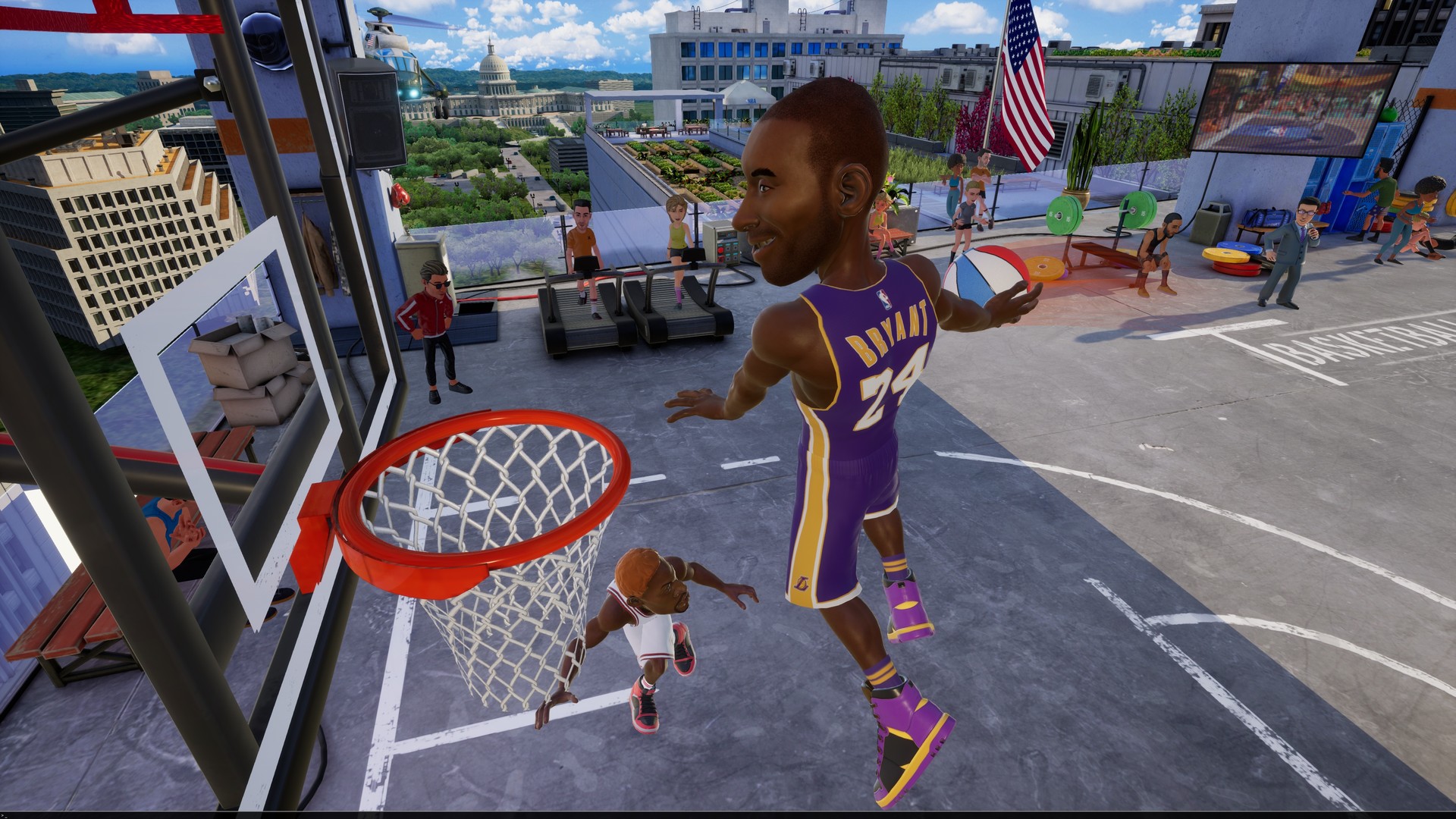 【5.05】PS4游戏《NBA 2K游乐场2.NBA Playgrounds 2》中文v1.20下载_0