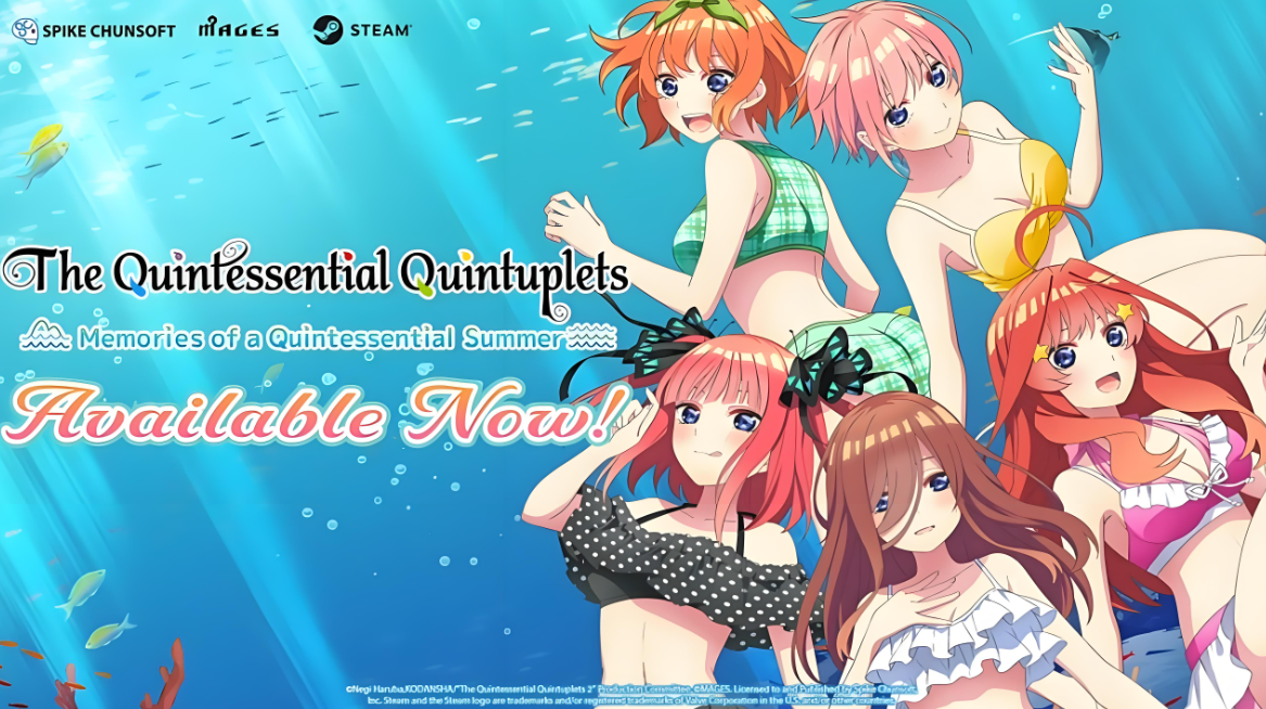 【9.00】PS4游戏《五等分的新娘 ～与你一起度过的五个回忆～ The Quintessential Quintuplets: Five Memories Spent With You》中文版下载 v1.01_0