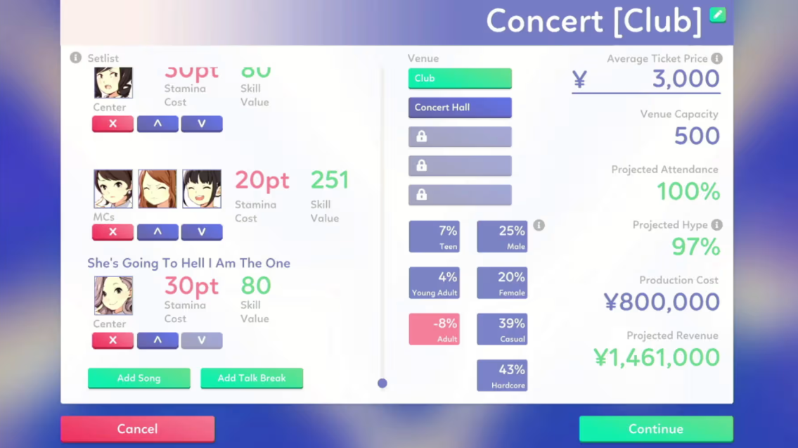 【9.00】PS4游戏《偶像经理人 Idol Manager》中文版下载 v1.03_4