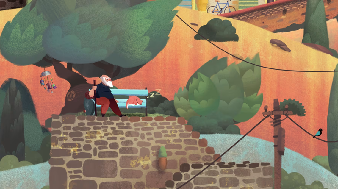 【5.05】PS4游戏《回忆之旅 Old Man’s Journey》中文版下载 v1.00_3