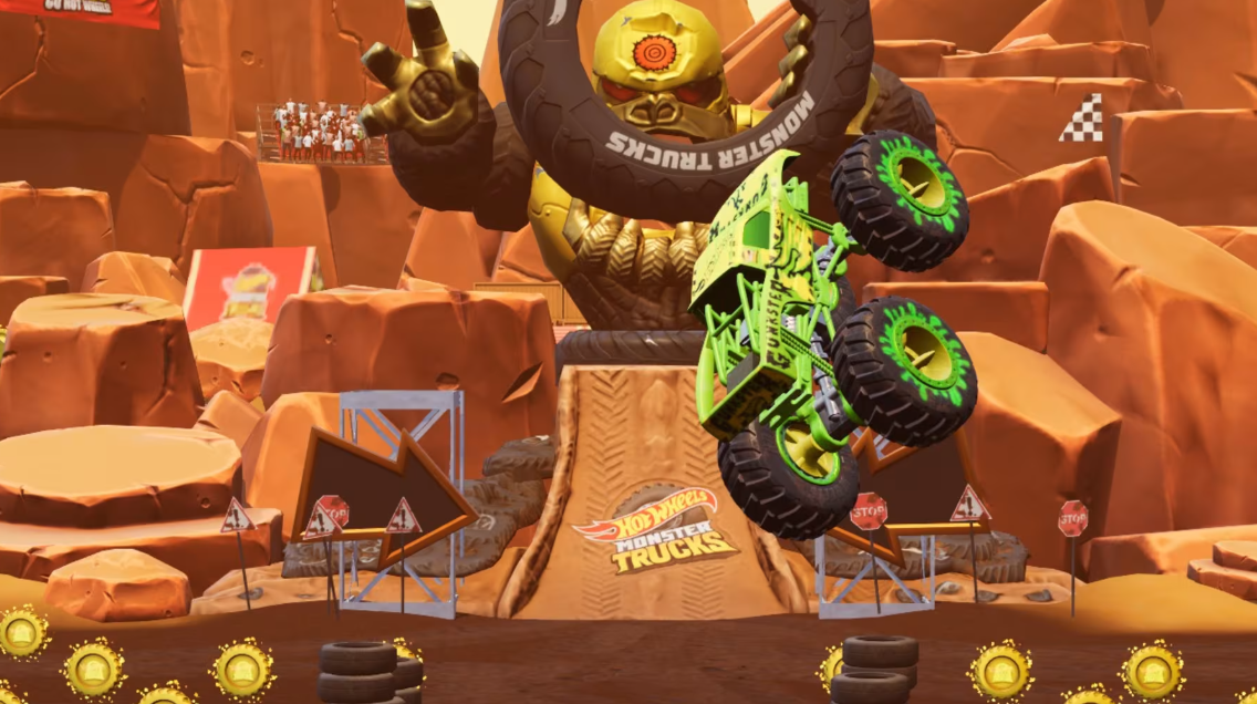 【9.00】PS4游戏《风火轮赛车怪兽卡车：疯狂特技 Hot Wheels Monster Trucks: Stunt Mayhem》英文版下载 v1.01(含DLC)_4