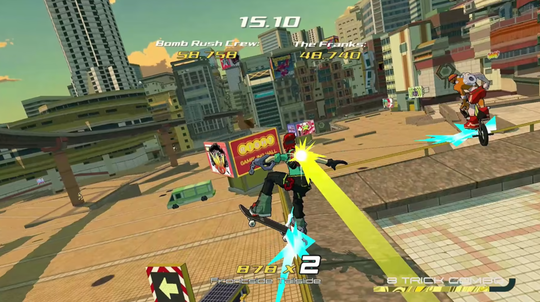 【5.05】PS4游戏《街头疯克 Bomb Rush Cyberfunk》英文版下载 v1.03_2
