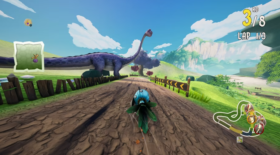【5.05】PS4游戏《小恐龙大冒险卡丁车 Gigantosaurus: Dino Kart》中文版下载 v1.02_3