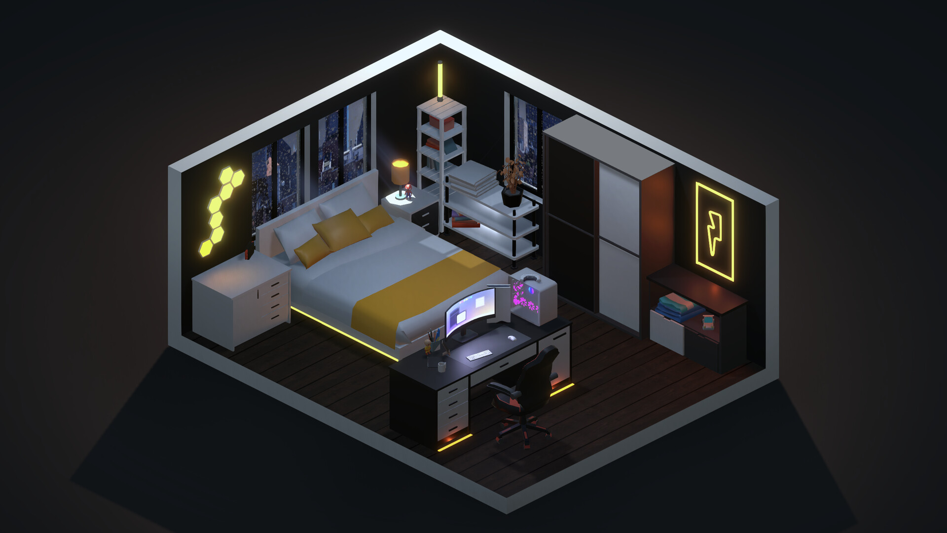 PC游戏《我的梦想卧室/My Dream Setup》中文v20250520下载_0
