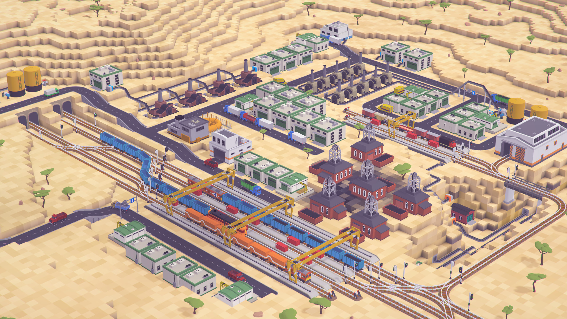 PC游戏《体素大亨 Voxel Tycoon》中文+Build.18339550下载_1