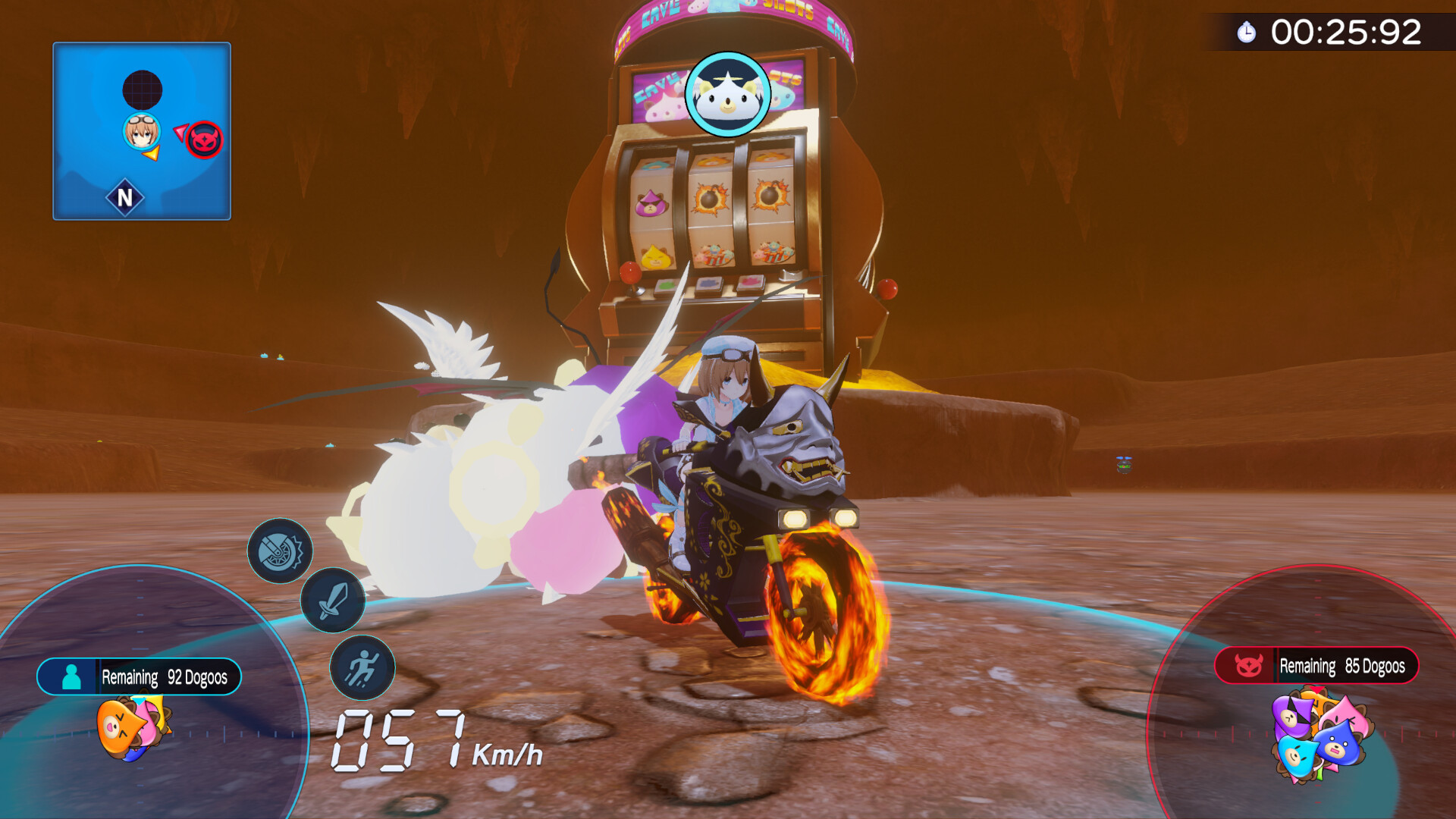 PC《爆走次元海王星 VS 巨神史莱犬/Neptunia Riders VS Dogoos》中文版下载_1