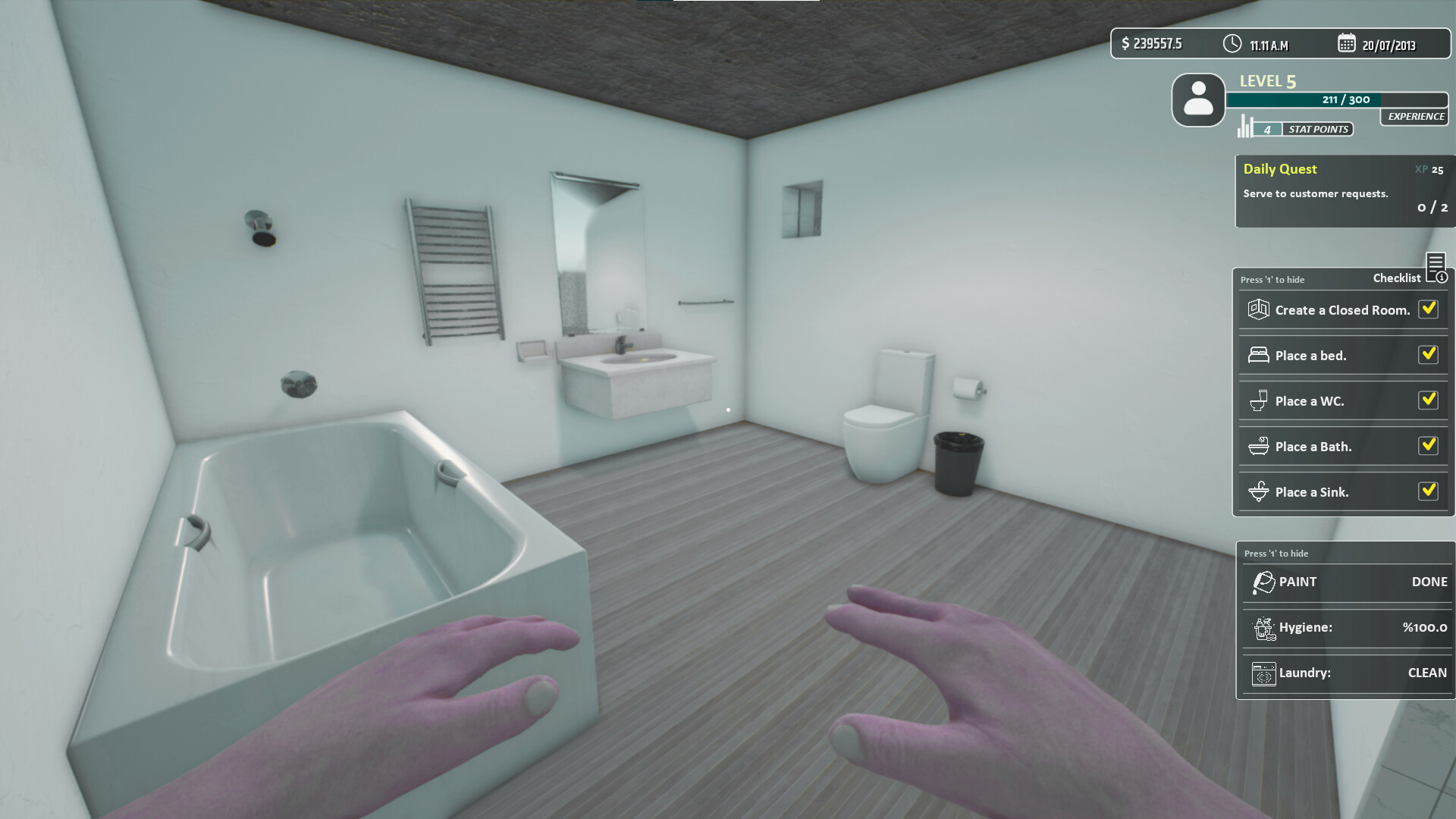 PC游戏《酒店老板模拟器/Hotel Owner Simulator》中文版v1.0.5.5_0