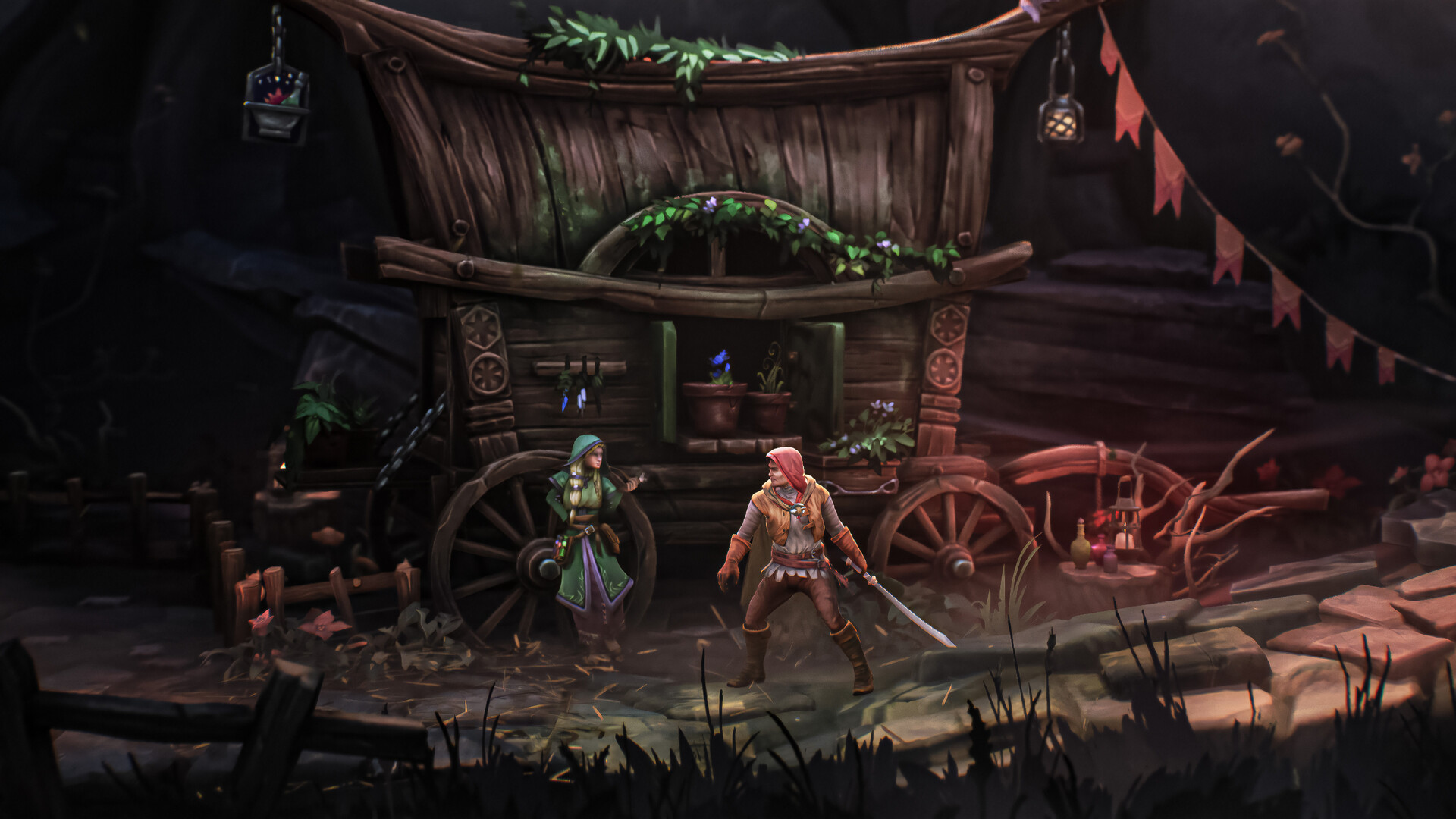 PC游戏《秘影曼德拉/Mandragora: Whispers of the Witch Tree》中文v1.5.0.2325下载_0