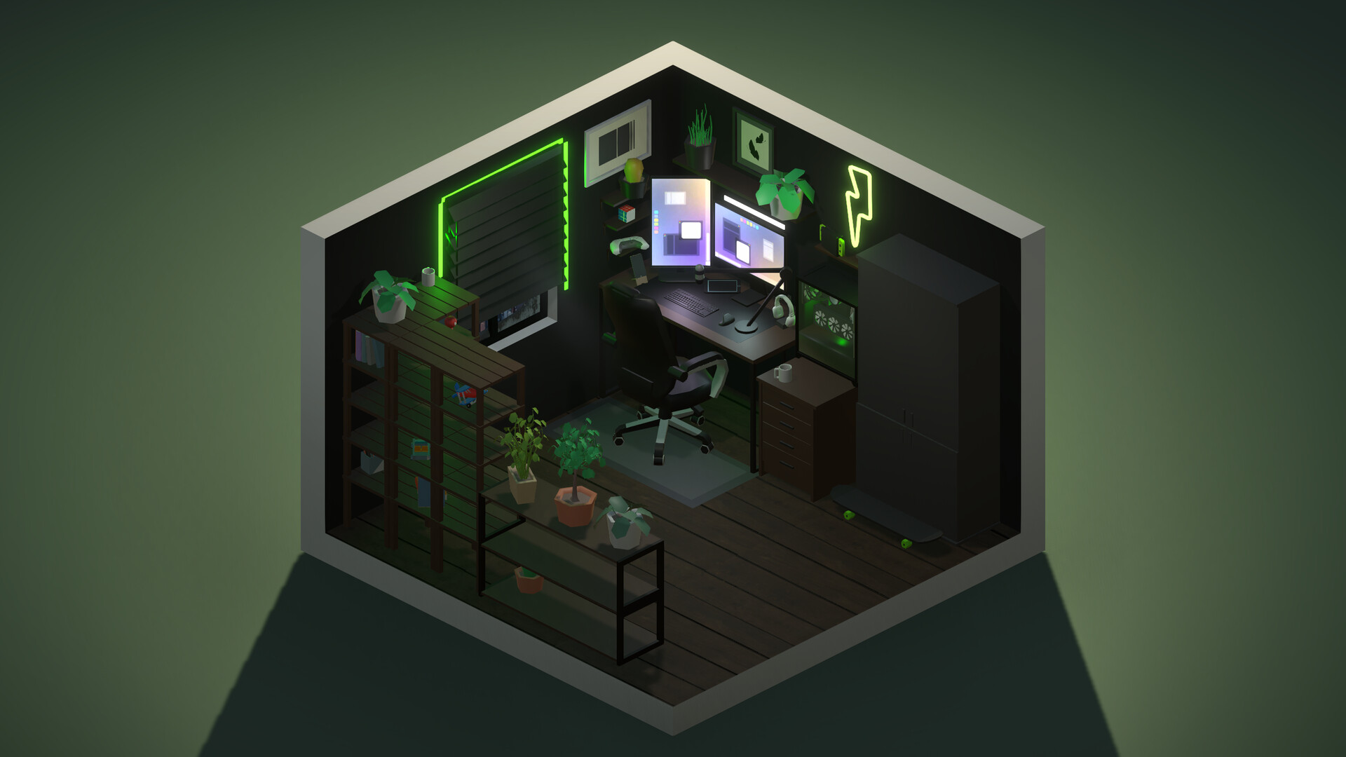 PC游戏《我的梦想卧室/My Dream Setup》中文v20250520下载_1