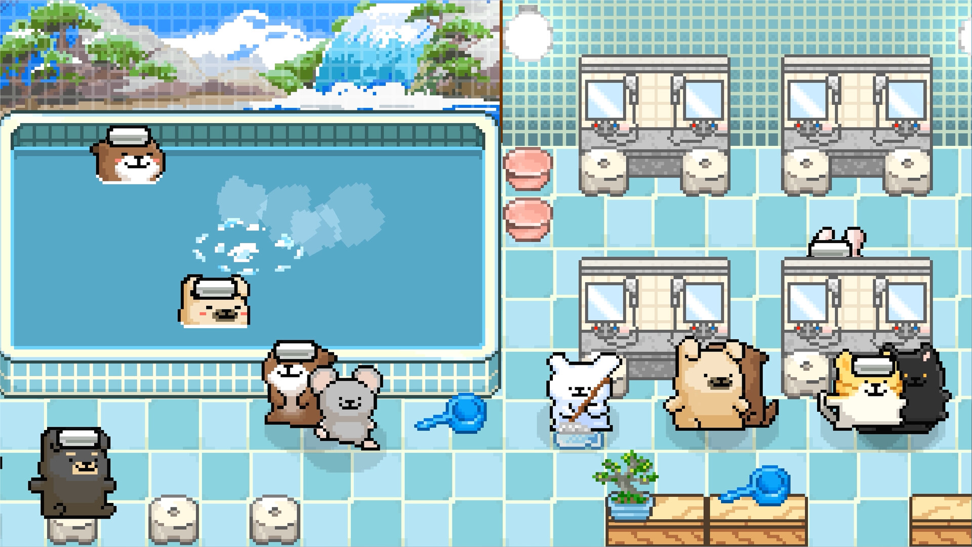 PC游戏《线条小狗：动物温泉 Animal Spa》中文v1.0.0下载_0