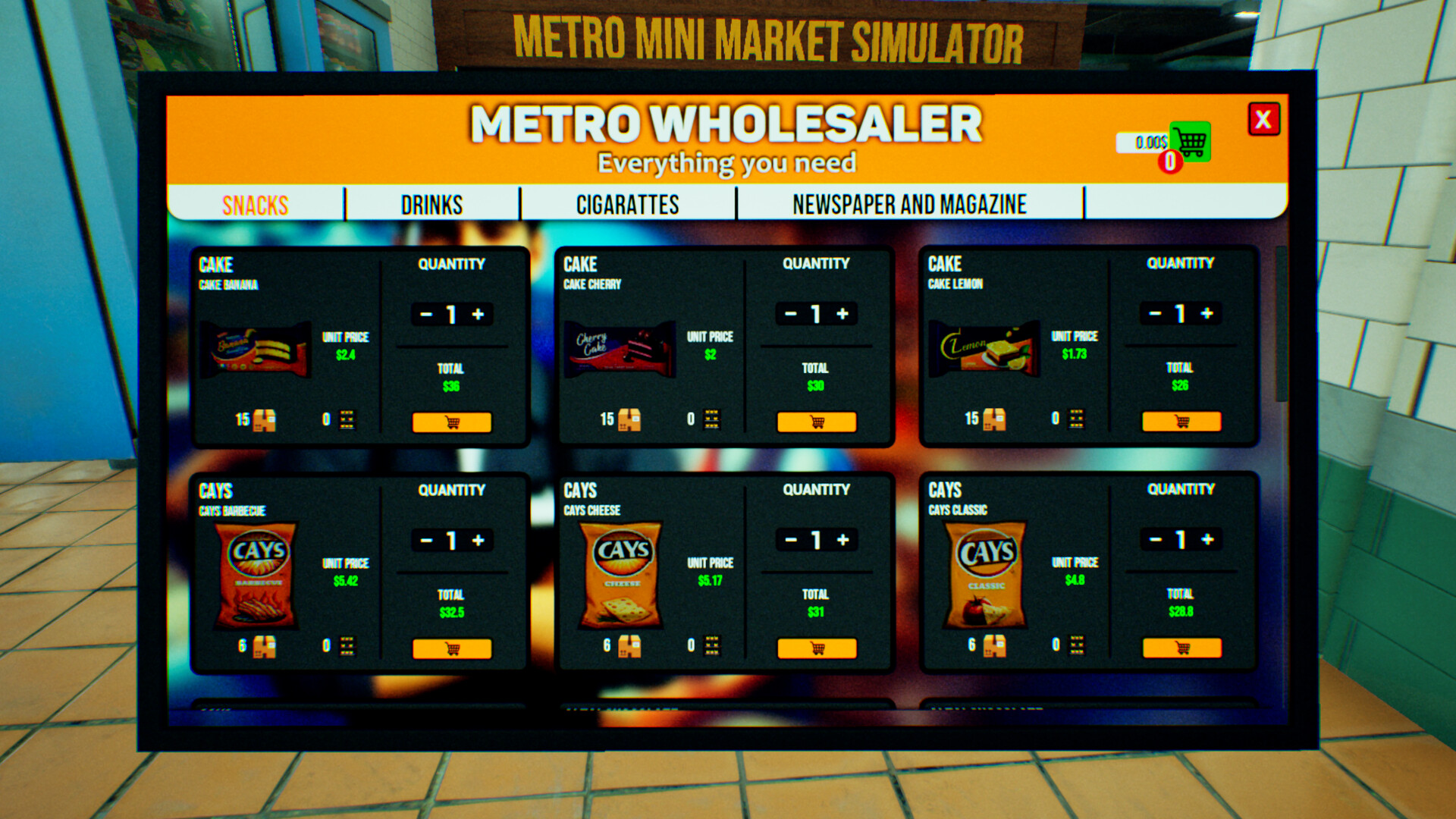 PC游戏《地铁迷你市场模拟器/Metro Mini Market Simulator》中文v1.0.0下载_0