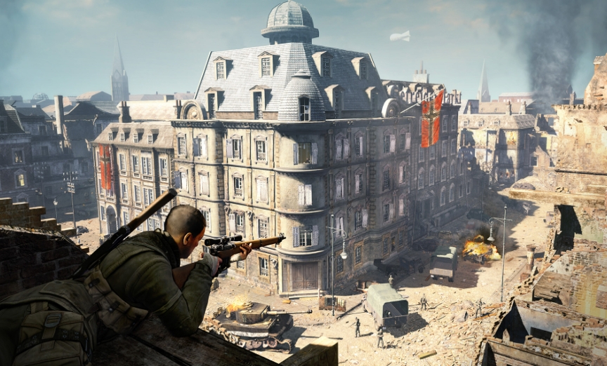 【5.05】PS4游戏《狙击精英V2：重制版.Sniper Elite V2 Remastered》中文V1.06下载_0