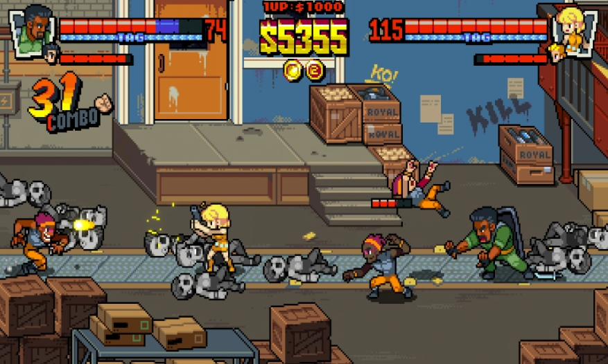 switch游戏《双截龙外传 双龙出海 Double Dragon》美版中文+1.0.12补丁NSZ下载_0