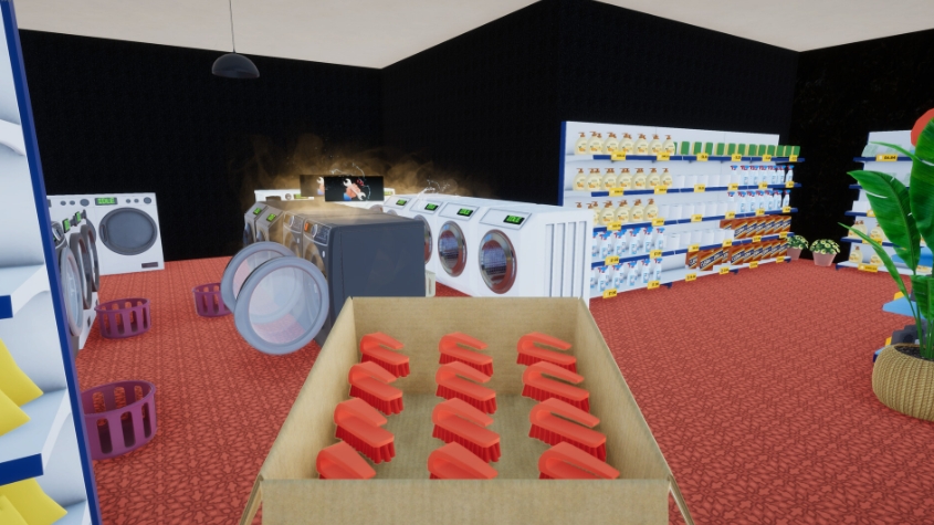 PC游戏《洗衣店模拟器：洗刷刷！ Laundry & Supermarket Simulator》中文v1.0.5下载_0