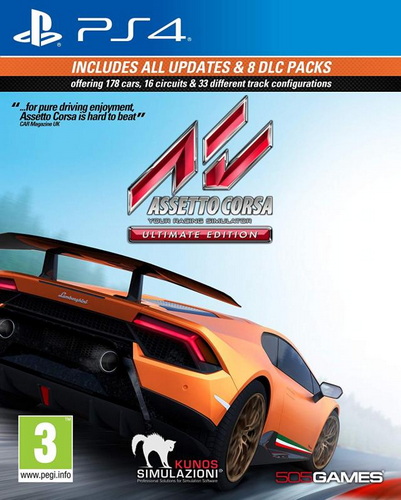 【5.05】PS4游戏《神力科莎：终极版  Assetto Corsa Ultimate Edition》英文版下载 v1.20(含DLC)_0