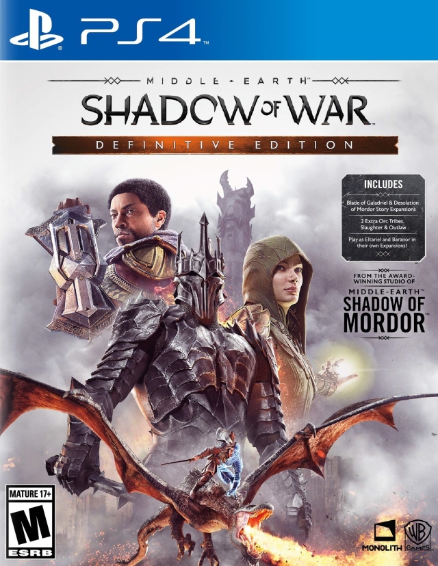 【5.05】PS4游戏《中土世界：战争之影 – 终极版 Middle-earth: Shadow of War – Definitive Edition》中文版下载 v1.18(含DLC)_0