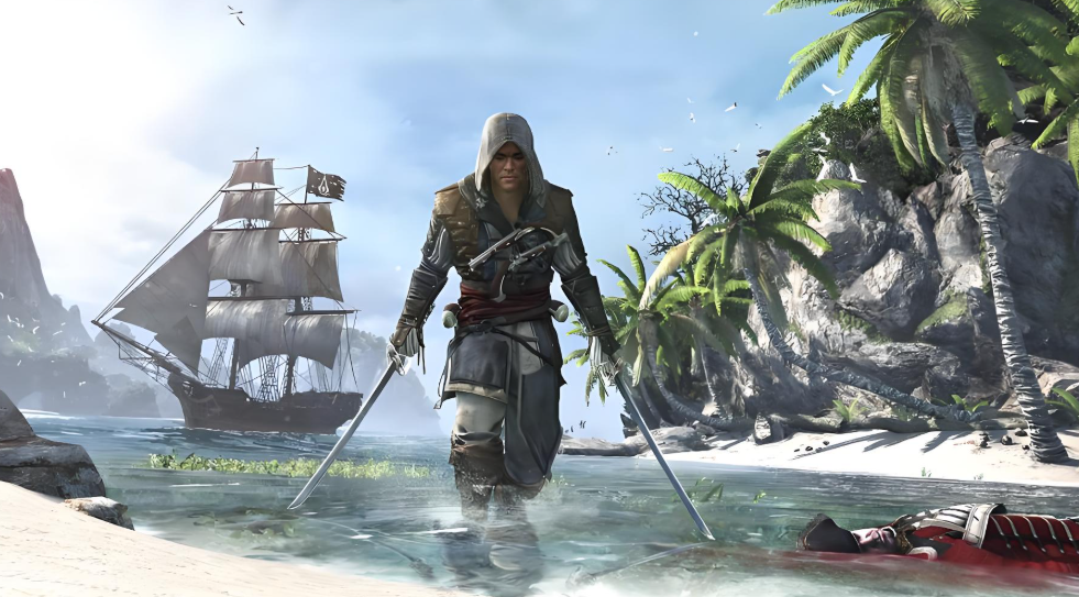【5.05】PS4游戏《刺客信条4：黑旗 Assassin’s Creed IV Black Flag》中文版下载 v1.04(全DLC)_1