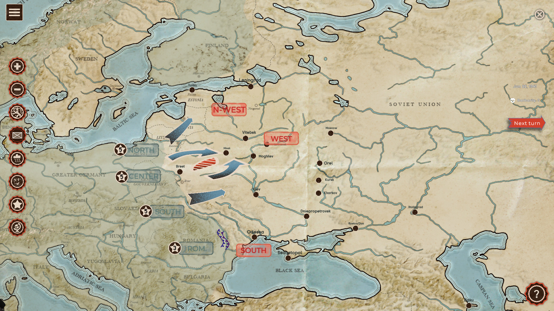 PC游戏《战争熔炉——巴巴罗萨/Cauldrons of War – Barbarossa》中文+Build.10976896下载_1