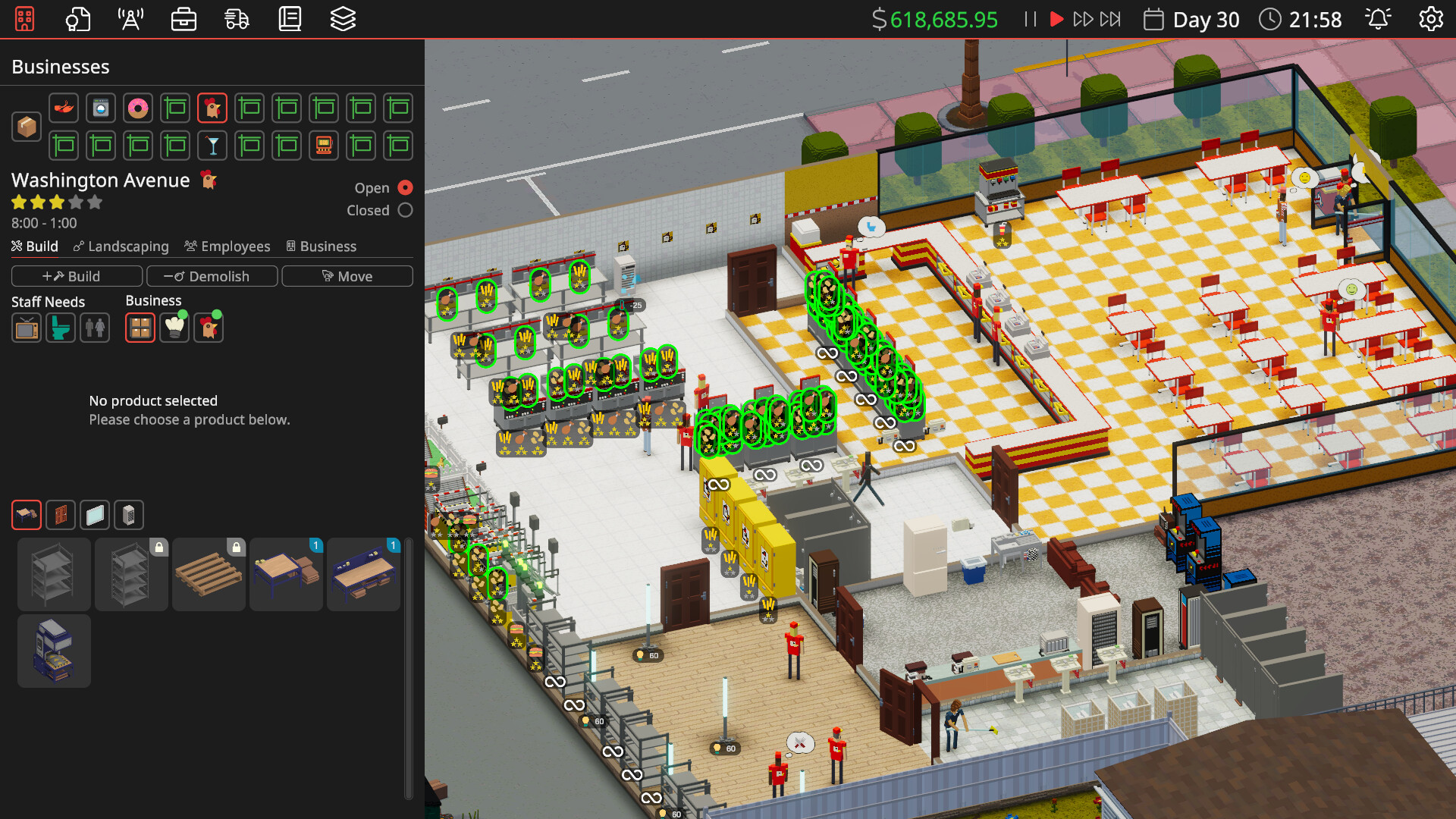 PC游戏《绝对不是炸鸡/Definitely Not Fried Chicken》中文+Build.18758917下载_0