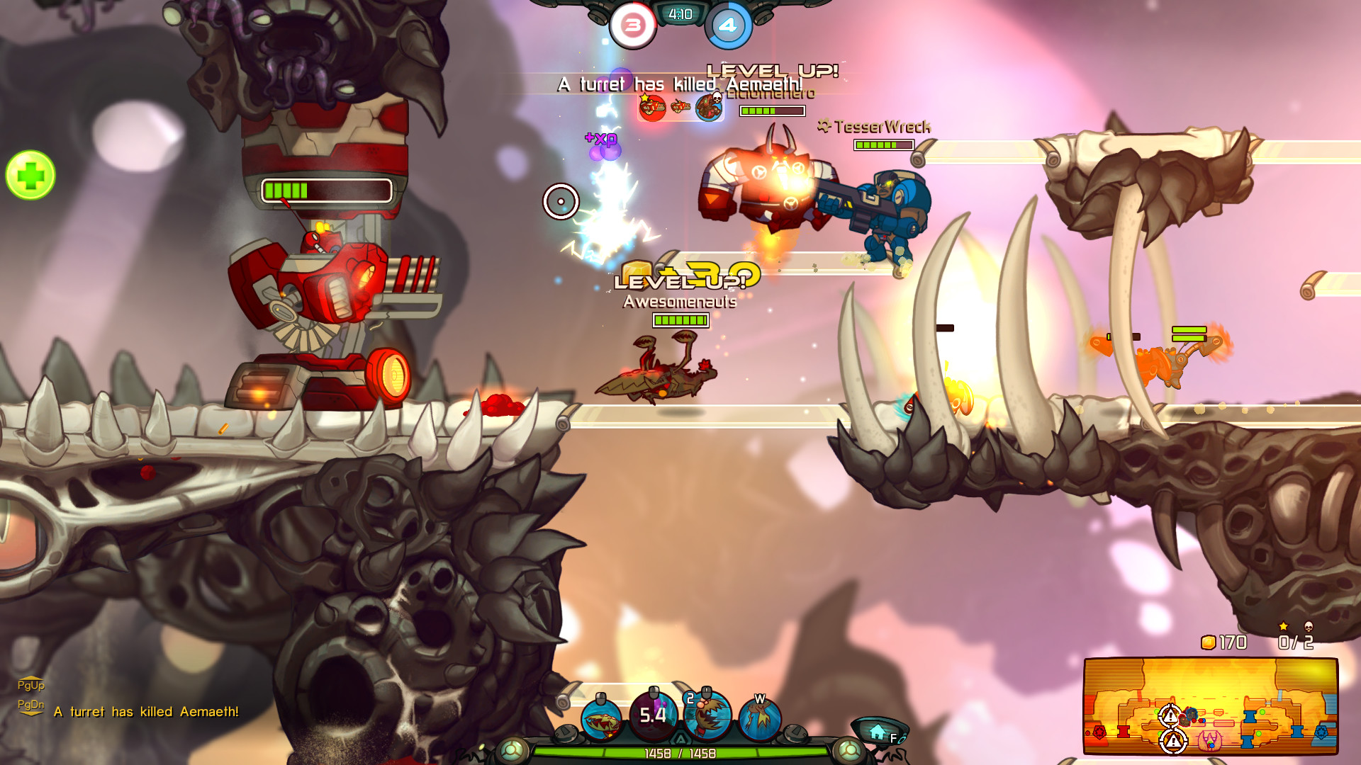 PC游戏《王牌英雄/Awesomenauts》中文v3.5.2下载_0