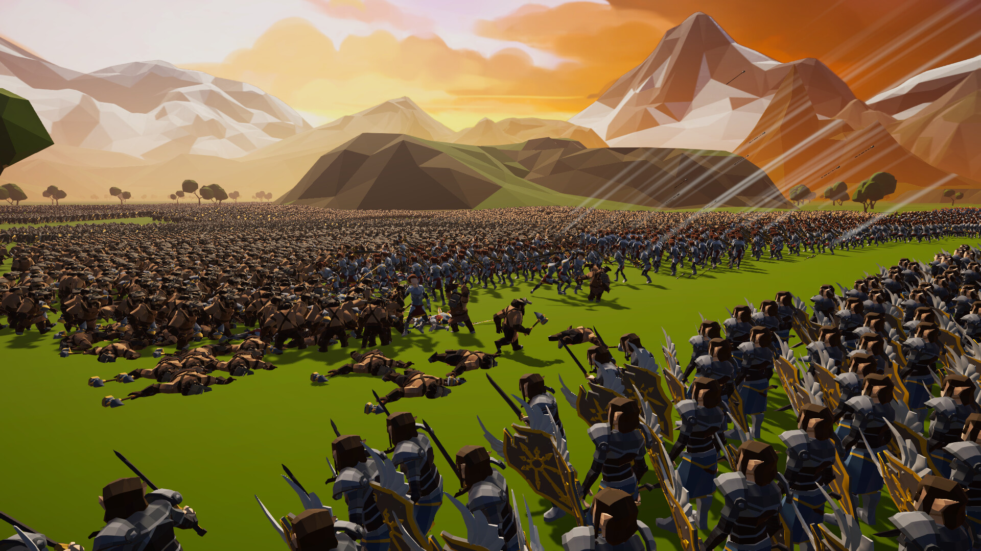 PC游戏《多边形奇幻战斗模拟器/Polygon Fantasy Battle Simulator》中文v1.0.0下载_1