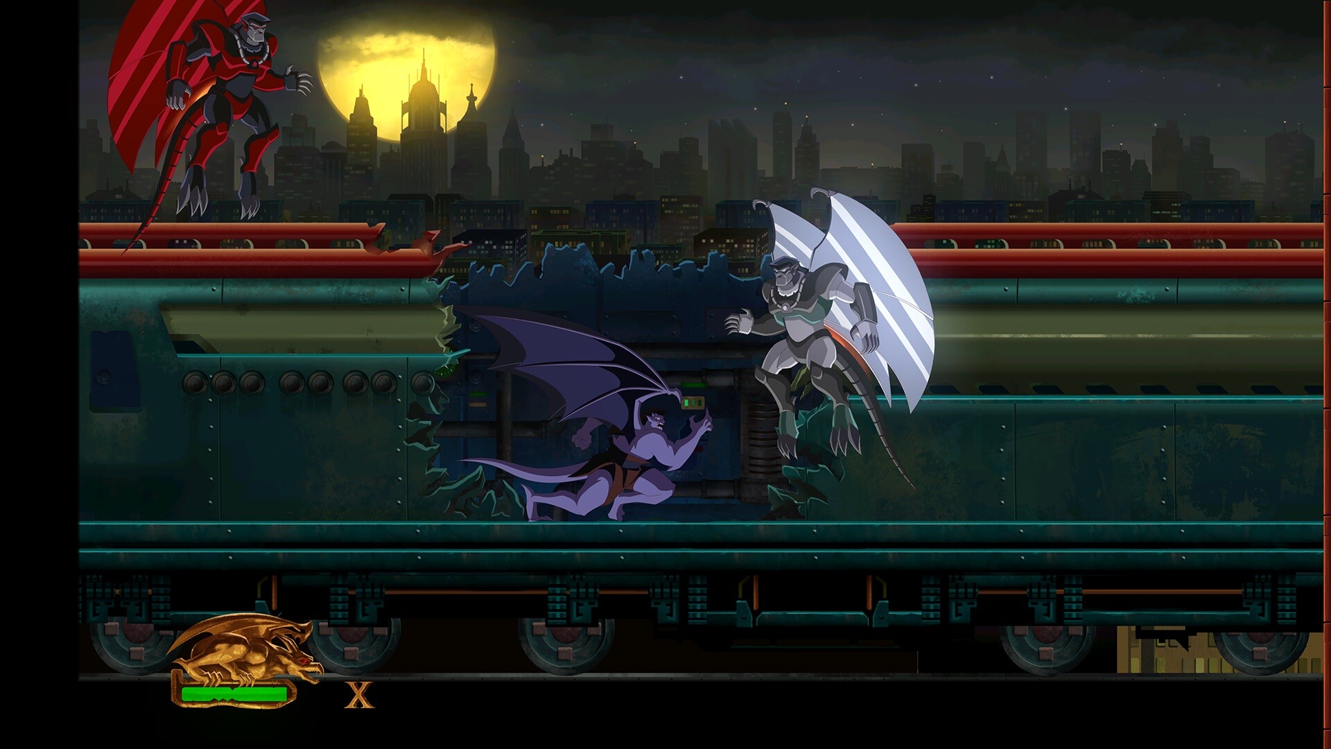 PC游戏《夜行神龙：重制版/Gargoyles Remastered》中文v1.0.0下载_0