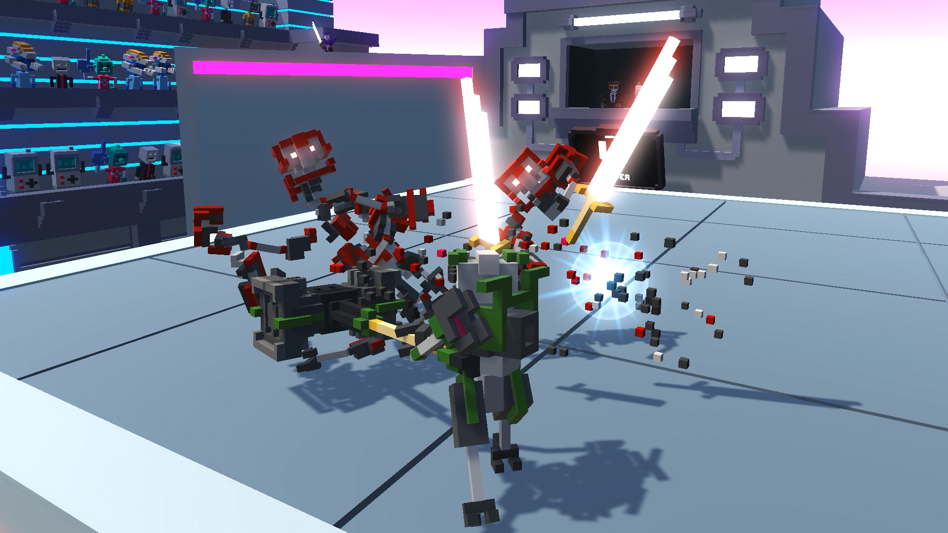 PC游戏《机器人角斗场/Clone Drone in the Danger Zone》中文v1.6.0.32下载_1