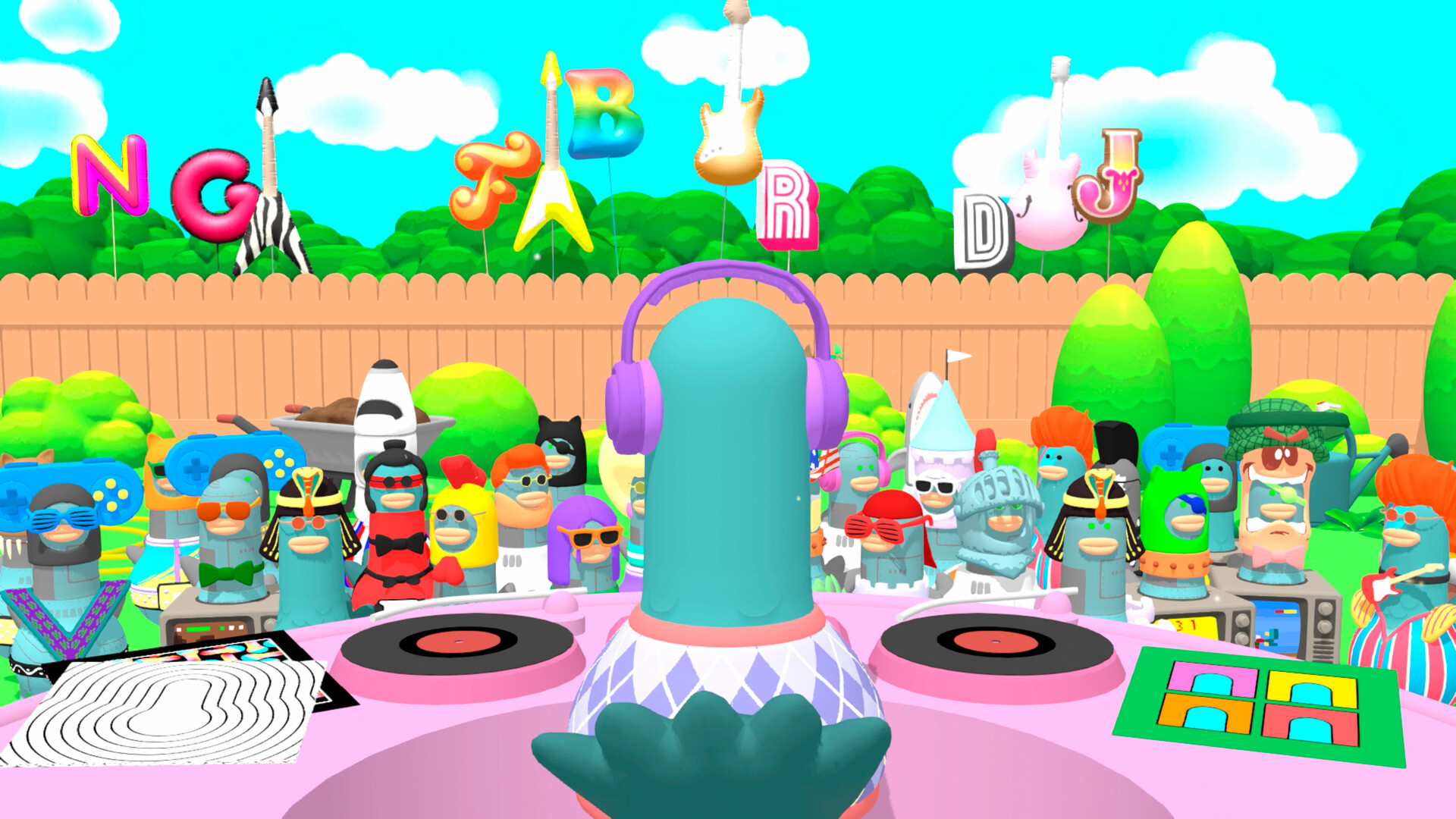 PC游戏《沙雕鸽鸽大逃杀/Headbangers: Rhythm Royale》中文v1.0.50842联机版下载_0