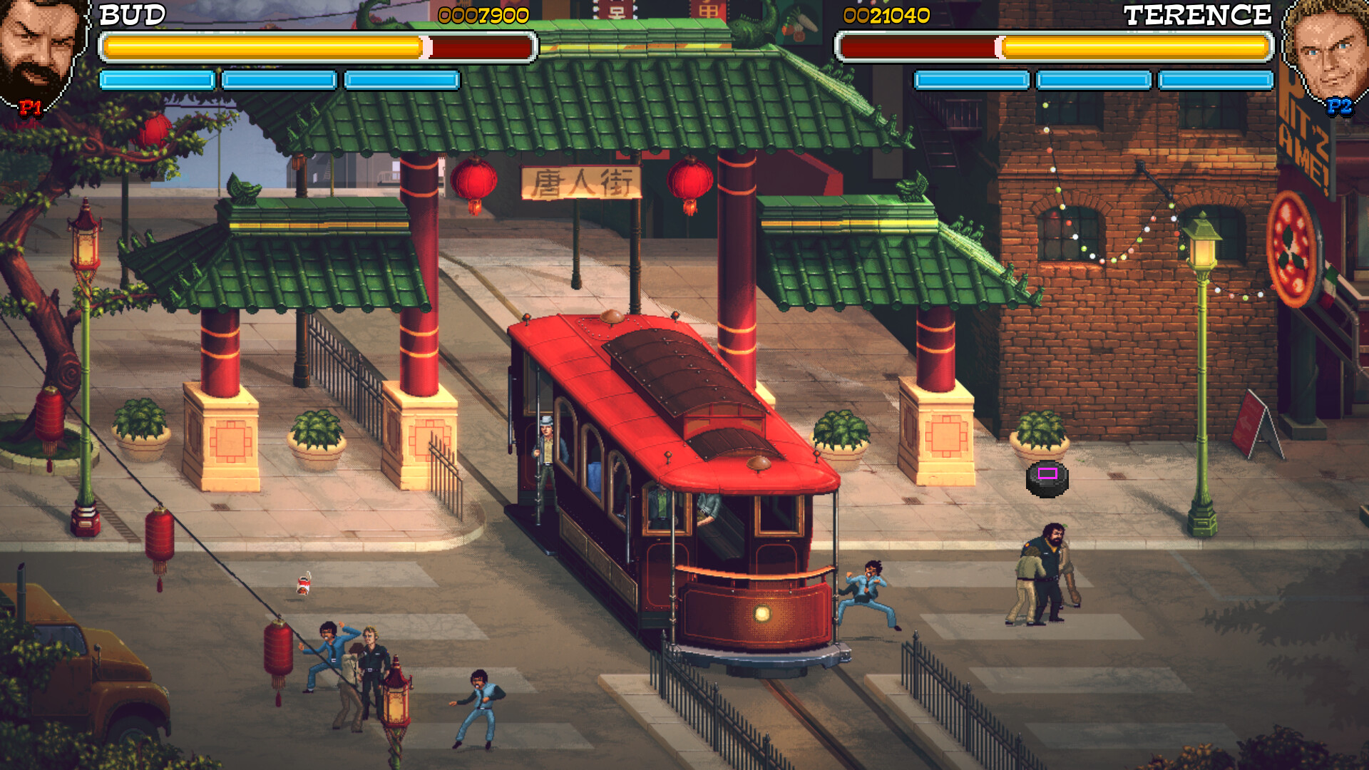 PC游戏《巴德·斯潘塞和特伦斯·希尔：幽默的豆子2/Bud Spencer & Terence Hill – Slaps And Beans 2》中文v1.1下载_1