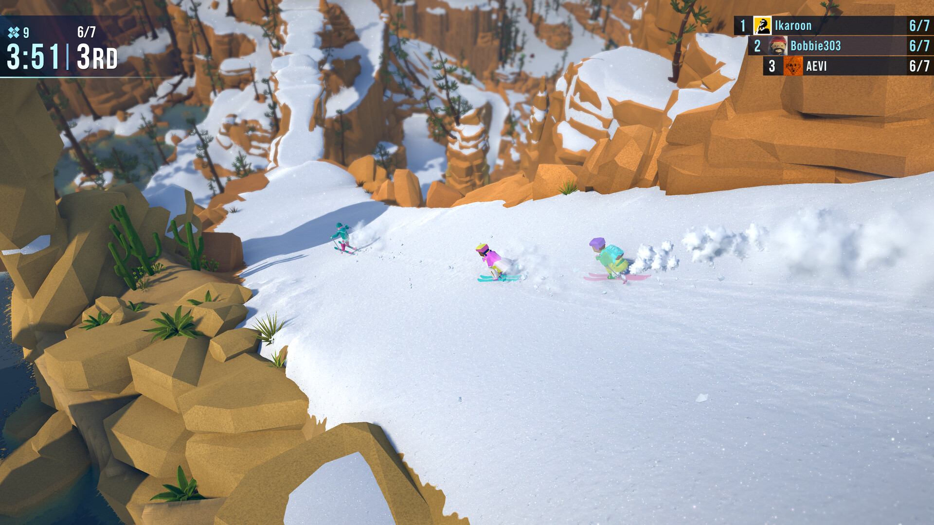 PC游戏《孤山之旅：雪地骑行/Lonely Mountains: Snow Riders》中文v1.1.102下载_0