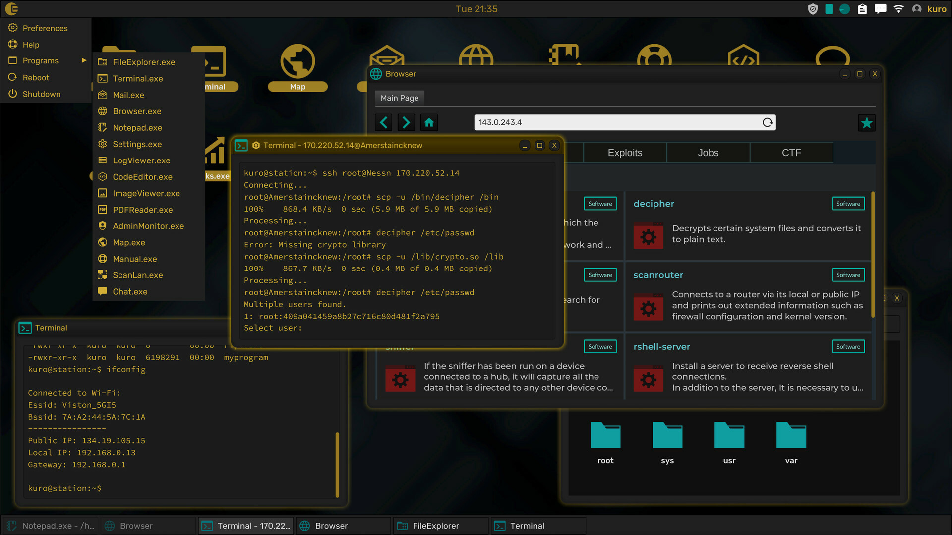 PC游戏《灰色黑客/Grey Hack》英文v0.9.5685下载_0