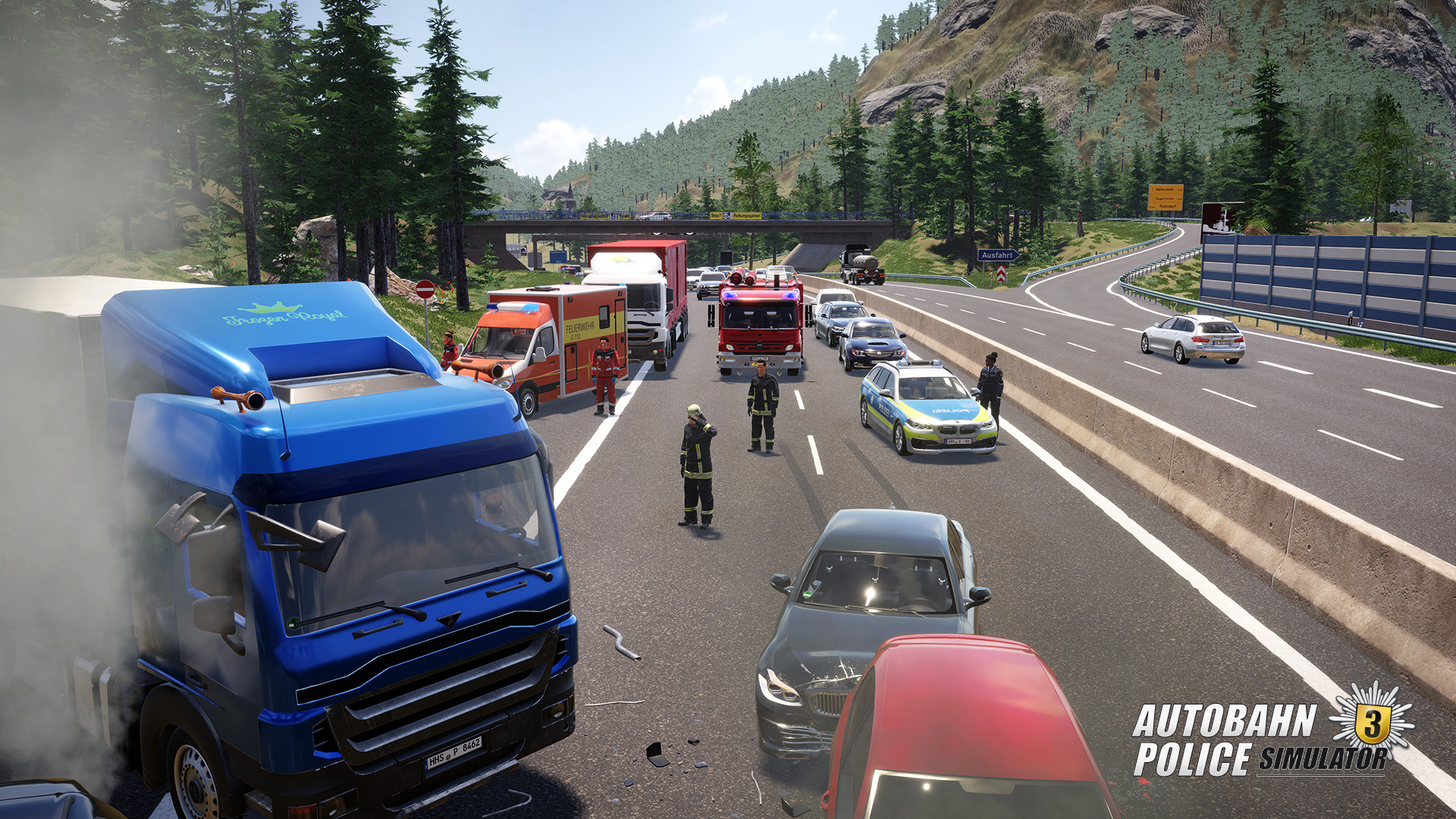 PC游戏《高速公路警察模拟3/Autobahn Police Simulator 3》中文v1.3.3下载_0