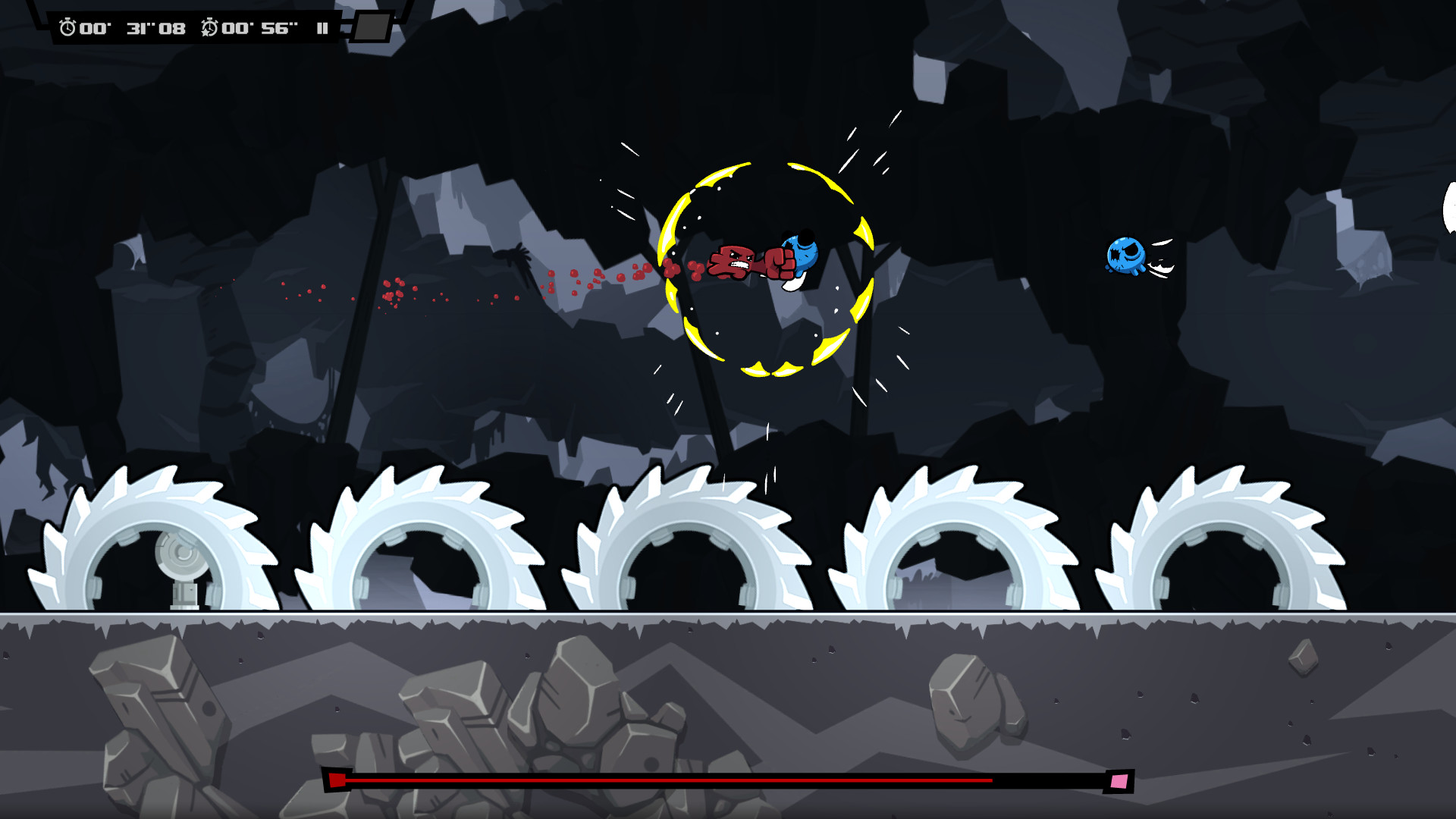 PC游戏《超级食肉男孩永恒/Super Meat Boy Forever》中文v6754下载_1