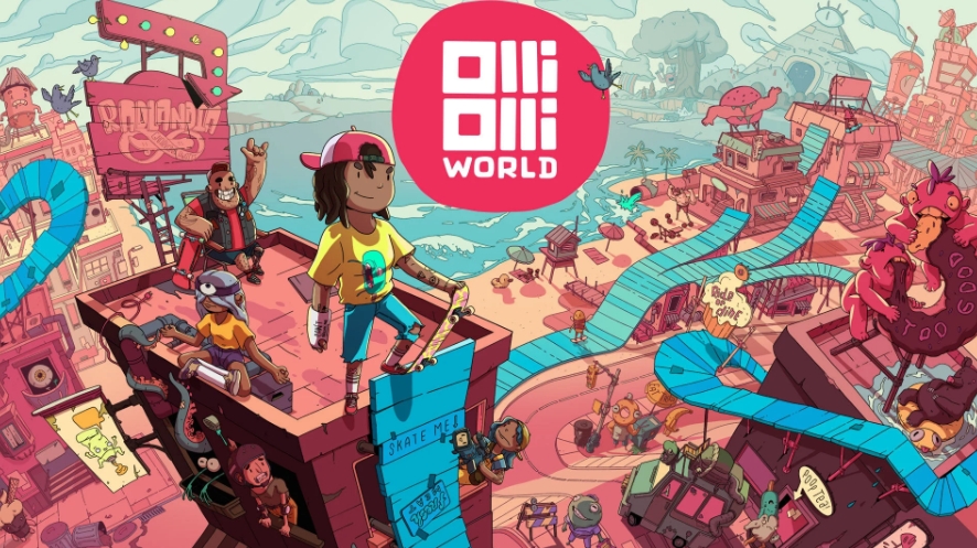 switch游戏《奥力奥力世界 OlliOlli World》美版中文+1.31补丁+4DLC NSP下载_1