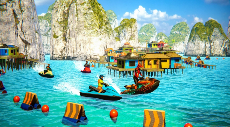 switch游戏《水上喷气赛车 Jet Ski Rush》美版中文+1.1.0补丁NSZ下载_1