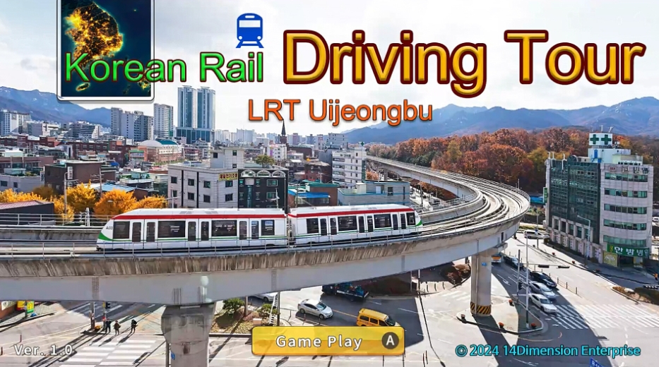PC游戏《韩国轨道驾驶之旅：轻轨乌镇部/Korean Rail Driving Tour-LRT Uijeongbu》中文v1.0.0下载_1