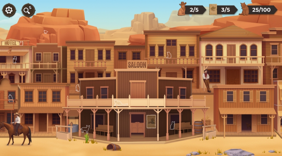 PC游戏《猫猫找猫猫/Cat Search In The Wild West》中文+Build.13118846下载_1