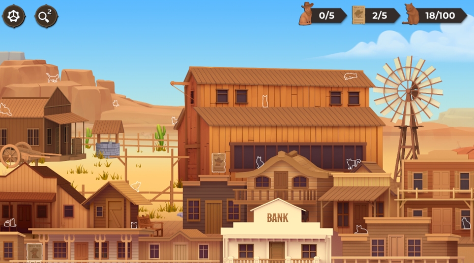 PC游戏《猫猫找猫猫/Cat Search In The Wild West》中文+Build.13118846下载_0