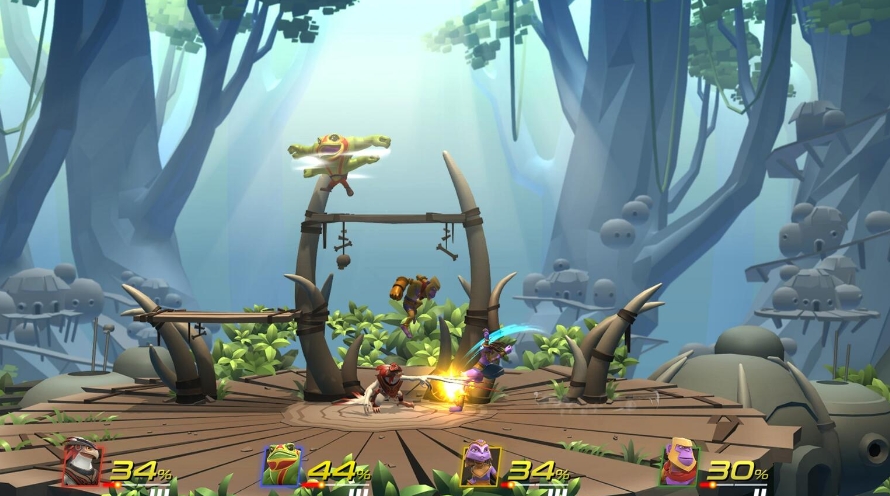 【6.72】PS4游戏《Brawlout》（1-4人同屏）英文更新v1.10下载_0