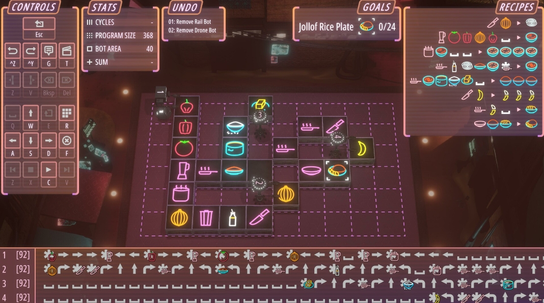 PC游戏《霓虹面：赛博朋克厨房自动化/Neon Noodles – Cyberpunk Kitchen Automation》中文v1.0.2.117下载_0