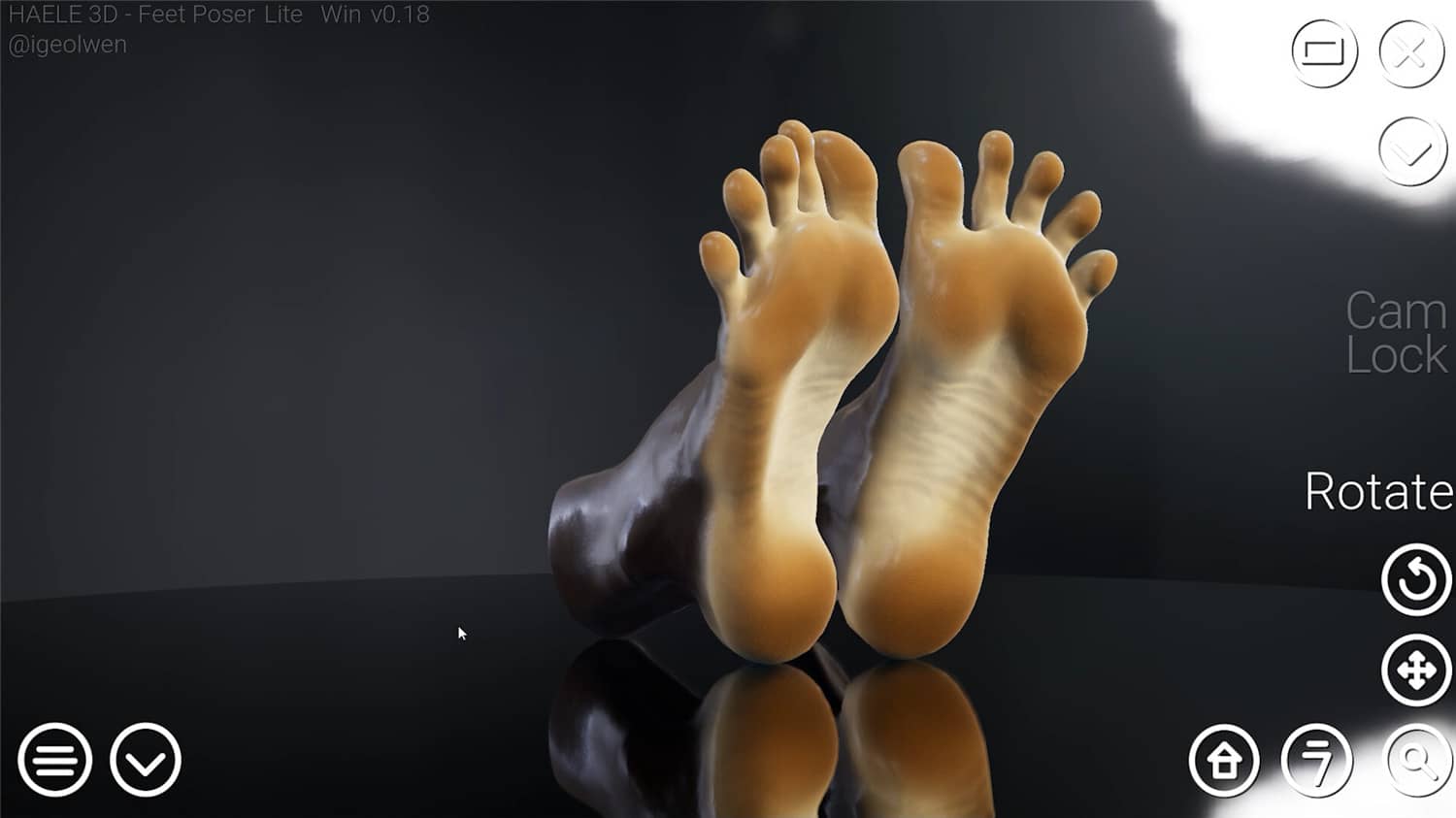 PC游戏《足部造型模拟器/HAELE 3D – Feet Poser Lite》中文+Build.11015849下载_0