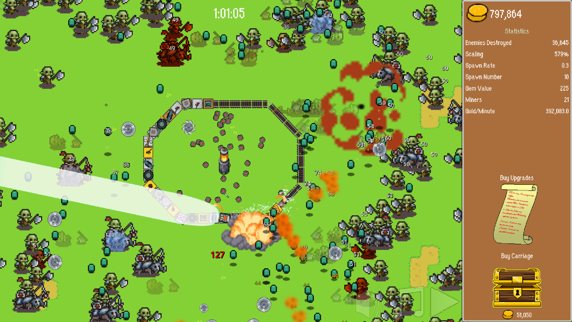 PC游戏《All Aboard! 火车防御特快》中文版_0