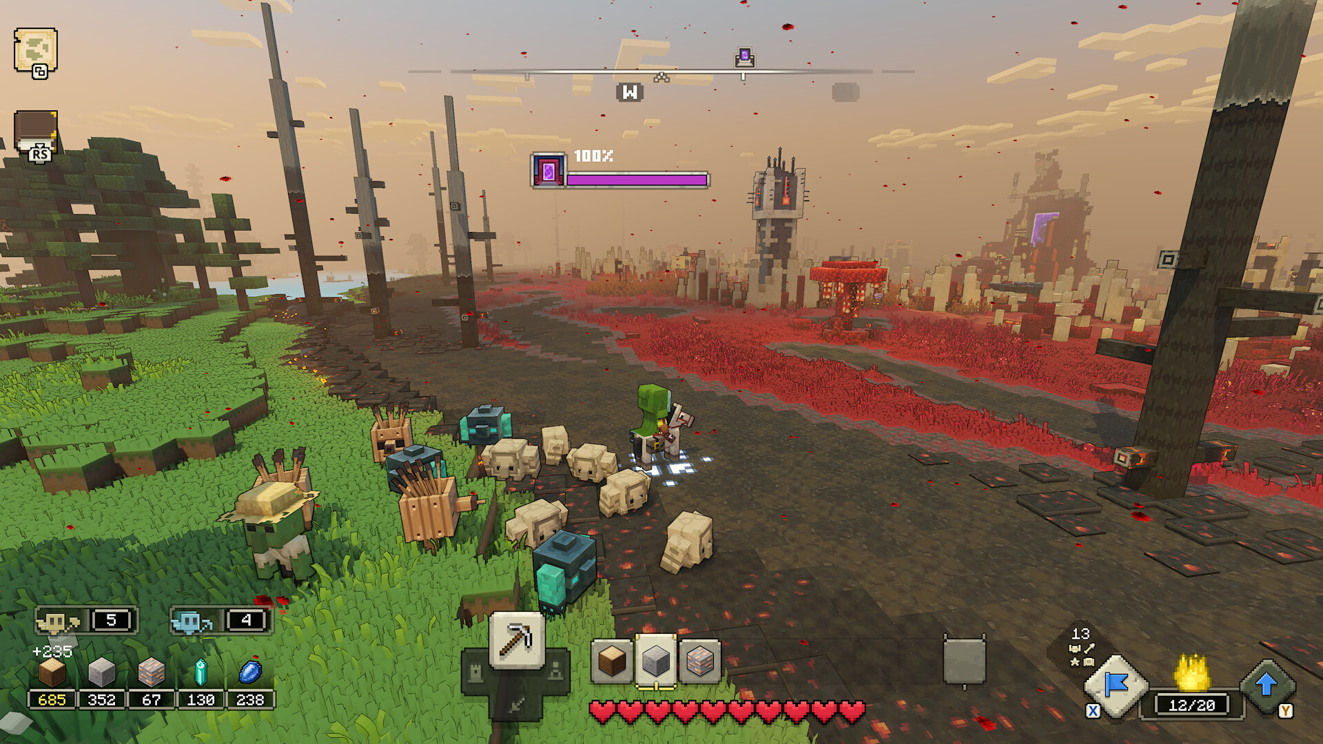 PC游戏《我的世界：传奇/Minecraft Legends》中文+Build.18042023联机版下载_0